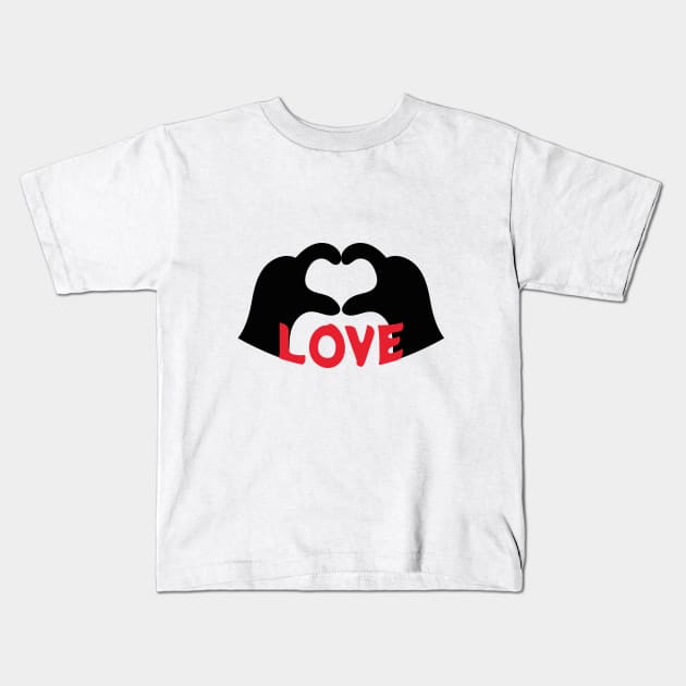 Love Kids T-Shirt by Thalyart